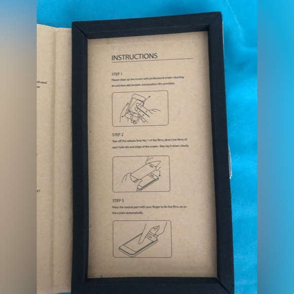 NIB, iPhone 7 silver metallic 3 piece phone case with screen protector. Unopened - Picture 7 of 8